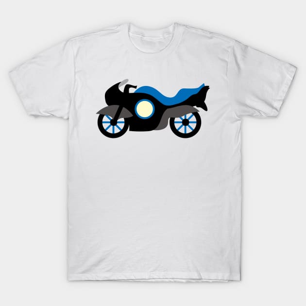 Sport Motorcycle On T-Shirt by Socity Shop